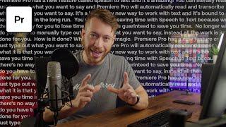 How To Animate And Use Premiere Pro Speech To Text Captions