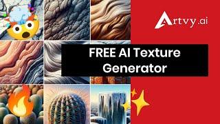 FREE AI Texture Generator - Deepart - Midjourney - Flux