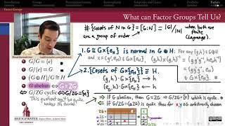 301.9E Some Properties of Factor Groups