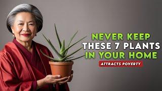 7 PLANTS to GET RID OF in your home, AS THEY BRING POVERTY AND MISFORTUNE | Buddhist Teachings