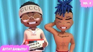 Artist Animated VOL.2 (ft. SOULJA BOY, XXXTENTACION, SKI MASK, Juice Wrld, LIL YACHTY) PARODY