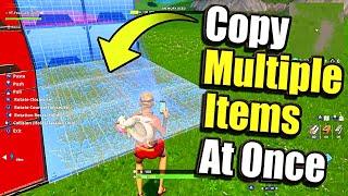 How to Copy Multiple Things At Once in Fortnite Creative Mode! (Multi Select Entire Floors!)