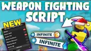 *NEW* Weapon Fighting Simulator Script (PASTEBIN 2024) (AUTOFARM MOBS/BOSS, EQUIP BEST, HATCH EGG)