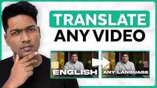 Translate Your Video into MANY Languages | AI Dubbing for Video & Audio 