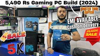 Gaming PC Build Under 5,000 Rs | Pc Build Under 5000 | Emi Available | 3 Years Warranty