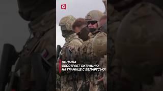 Польша начала на границе с Беларусью две военные операции! #политика #граница #польша #новости