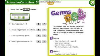 Excel 6 module 5 p62 ex1 Germs Text
