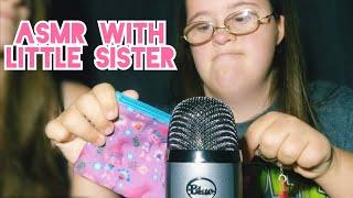 ASMR | Little Sister Tries ASMR