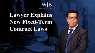 Lawyer Explains NEW Fixed-Term Contract Laws