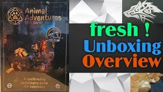 ️ unboxing & overview of the starter set for Animal adventures from steamforged games (alt d&d 5e)