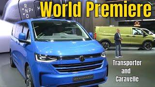 New VW Transporter and Caravelle World Premiere at IAA Transportation   Volkswagen