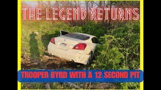 LEGEND TROOPER BYRD RETURNS!  Quick 12 second PIT Maneuver ends Little Rock pursuit #police #chase