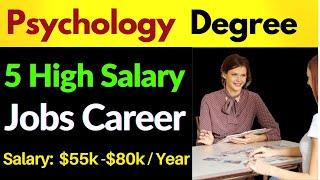 Psychology jobs I Careers in Psychology I Psychologist salary I  Psychology Degree jobs