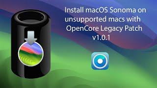 Install macOS Sonoma on unsupported mac OCLP