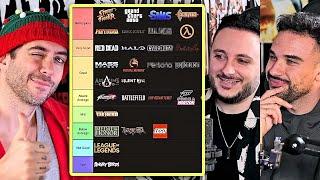 TIERLIST MEJORES FRANQUICIAS DE LOS VIDEOJUEGOS por IlloJuan, BaityBait y Jordi Wild