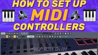 How to set up ANY midi controller / keyboard in FL Studio