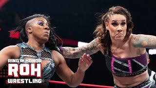 Athena and Mercedes Martinez Brutal Battle For The ROH Women's World Championship! | ROH TV 11/9/23