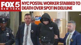 NYC postal worker stabbed to death over spot in deli line