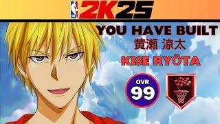 BEST TWO WAY SG BUILD?!? | NBA 2K25 KISE RYOTA BUILD | KUROKO NO BASKET 2K25