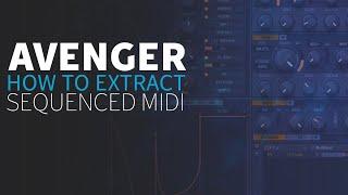 Vps Avenger Exporting Arp Midi | Get Inspired Easy Method | Music Production Tutorials