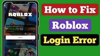 How To Fix Roblox login error | something went wrong please try again later roblox update