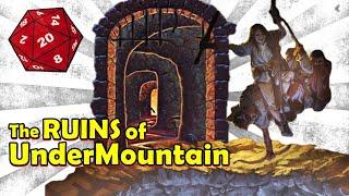 Exploring the Ruins of UnderMountain D&D Box Set | Old School RPGs