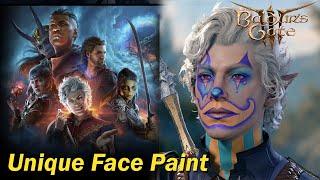 How to Get the Unique Face Paint Called A Clown in Town - Baldur's Gate 3