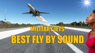 Which Fighter/Military Jet in Microsoft Flight Simulator has the Best Fly-By Sound?