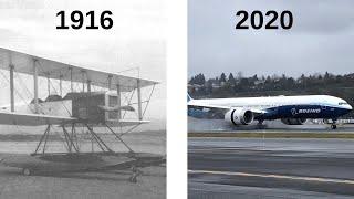 Evolution of Boeing Aircraft (1916 - 2020)