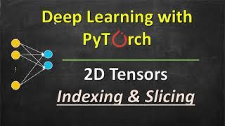 Indexing and Slicing in 2D Tensors | Deep Learning with PyTorch