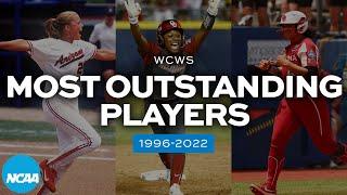 Every WCWS Most Outstanding Player from 1996-2022