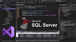 Connect to SQL Server Using Visual Studio 2022 and Run SQL Queries (Create Read Update Delete)