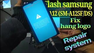 Samsung A12 sm-A125f Security Error Fix | Unauthorized Software Lock | easy Solution