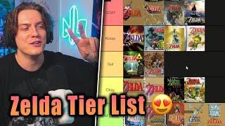 The Legend of Zelda Tier List  | Niekbeats