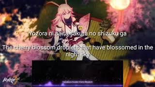 Yae Sakura Theme ( YaeZakura Double Cherry Blossom ) With English Lyrics Honkai Impact 3