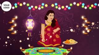 Corporate & Personal Diwali Wishes video