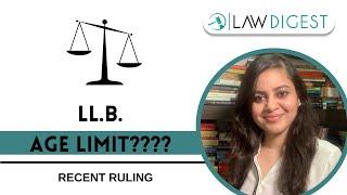 LLB age criteria | Maximum age for LLB | Age Limit