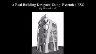 A Real Building Designed Using the Extended ESO Method