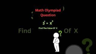 A Nice Math Olympiad Exponential Problem | Watch Now