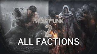 Frostpunk 2 - All Factions (Introductions, Portraits, Rallies & Protests)