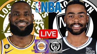 LIVE: LOS ANGELES LAKERS vs BROOKLYN NETS | NBA | PLAY BY PLAY | SCOREBOARD