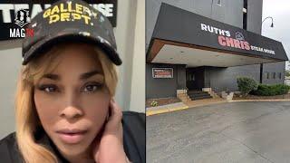 T Boz Is Heated After Being Asked To Take Her Hat Off At Ruth's Chris Restaurant! 