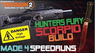 Division 2 Hunters Fury Scorpio Build Guide (english subtitle)