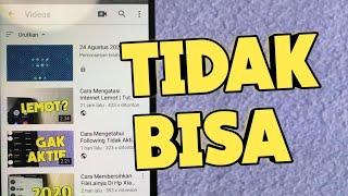 Cara Mengatasi Tidak Bisa Upload Video Youtube | Tutorial Youtube