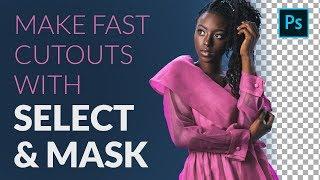 How to Cut Out a Person FAST with Select & Mask