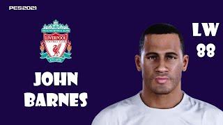 John Barnes PES Face Stats (England / Liverpool Legend)