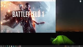 Battlefield 1 Black Screen and Not Responding on Startup Fix