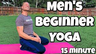 15 Min Yoga for Men Beginner Routine - Full Body Flexibility | Sean Vigue