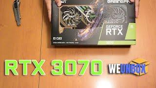 Unboxing Palit GeForce RTX 3070 GamingPro