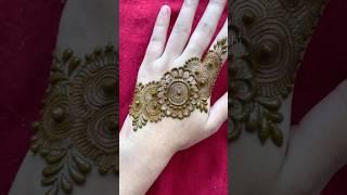 Easy simple mehndi design #henna #mehandi #mehndi #shorts #mehndidesign i